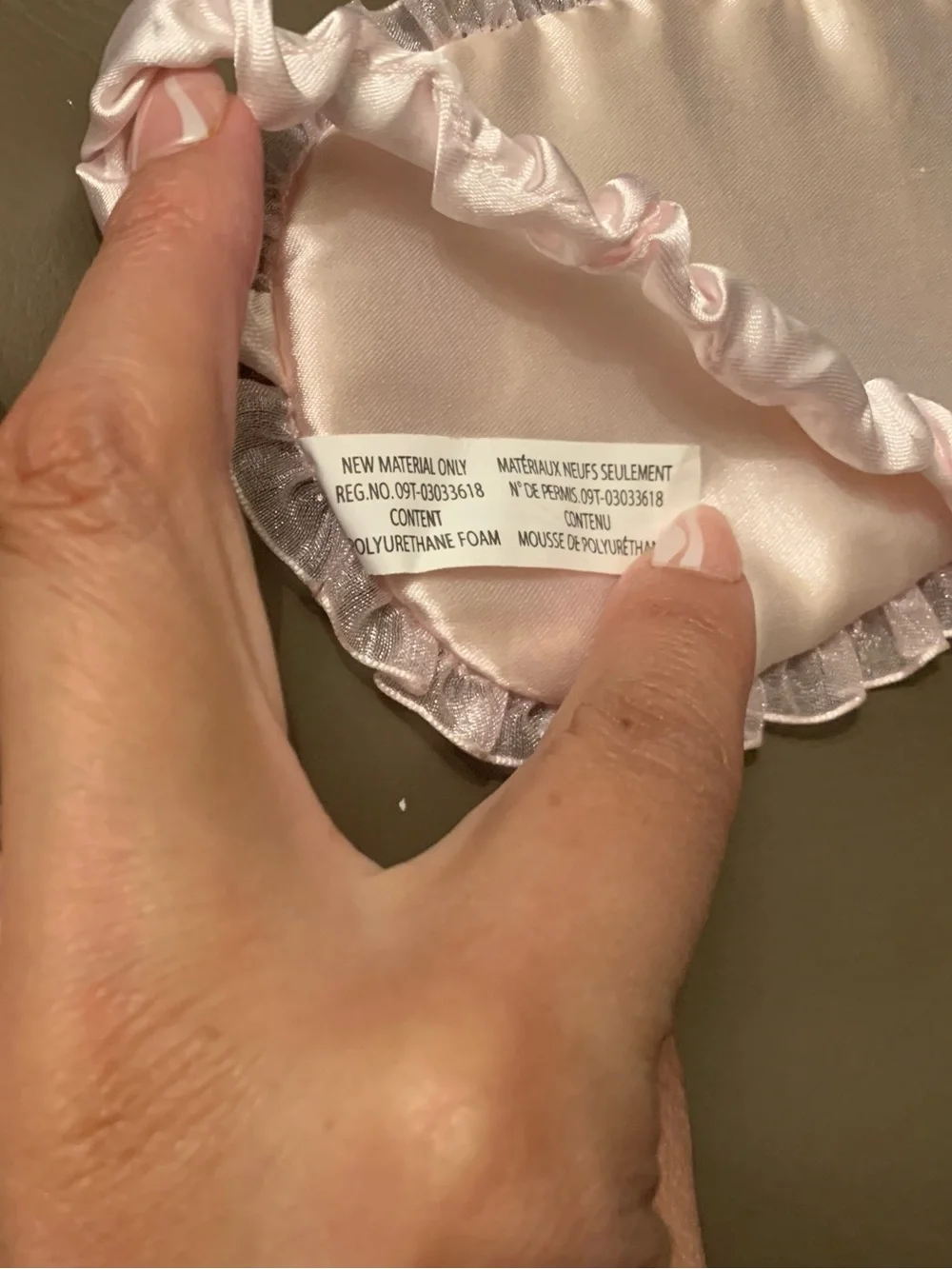 Icing Pink Satin 'Wake Me For Prosecco' Sleep Mask with Gold Lettering